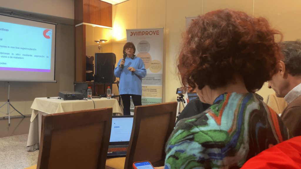 Pepi Soler en la II Jornada de Transferencia Ovimprove